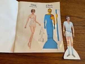 lot 88 image: Princess Diana Paper Doll Book of Fashion