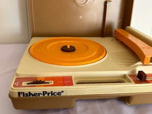 lot 20A image: Vintage Fisher Price Childrens Record Player