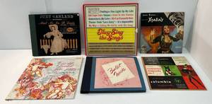lot 18 image: Group Of Misc. Vintage Albums Including Judy Garland And More