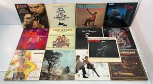 lot 20 image: Group Of Misc. Vintage Albums Including The Sting  And More
