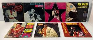 lot 26 image: Group Of Seven Misc. Vintage Elvis Albums
