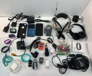 lot 27 image: Group Of Misc. Vintage Electronic Items Including Mi Band 2 NIB And More