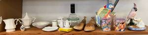 lot 82 image: Shelf Full Of Vintage Items