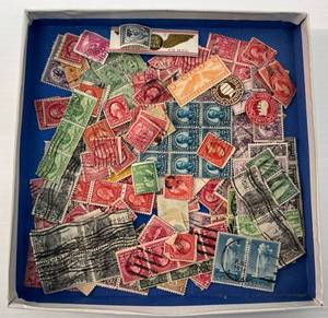 lot 90 image: Group Of Misc. Used And Unused Vintage Stamps