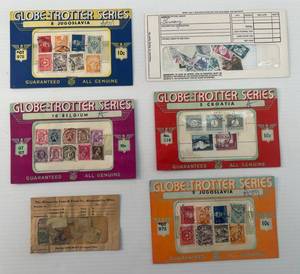 lot 96 image: Group Of Misc. Vintage Stamps