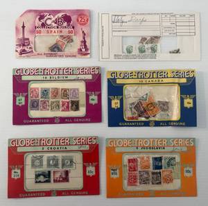 lot 97 image: Group Of Misc. Vintage Stamps