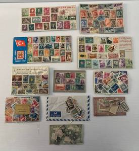 lot 98 image: Group Of Misc. Vintage Stamps