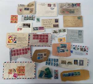 lot 105 image: Group Of Misc. Vintage Stamps
