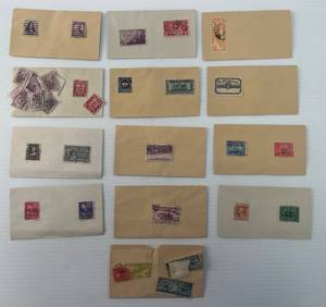 lot 108 image: Group Of Misc. Vintage Stamps