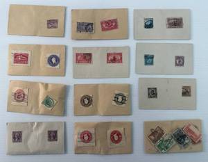 lot 109 image: Group Of Misc. Vintage Stamps