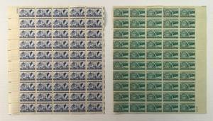 lot 116 image: Group Of Misc. Vintage Sheets Of Unused Stamps