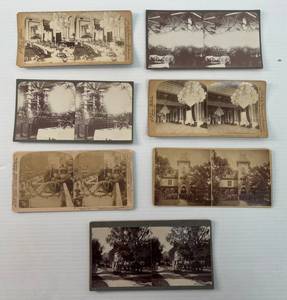 lot 150 image: Group Of Antique Stereoscope Cards