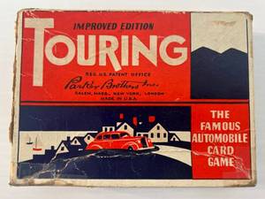 lot 155 image: 1947 Parker Brothers Touring Card Game