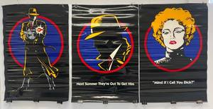lot 179 image: 3  27 x 40 Walt Disney Company Dick Tracy Movie Theatre Posters