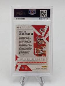 2020 Patrick Mahomes Phoenix Fire Burst SSP Football Card PSA 10