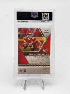2020 Patrick Mahomes MVP Green Mosaic PSA 10