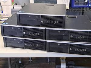 lot 985 image: Lot of (5) HP Compaq Pro 6300 SFF Desktop PC
