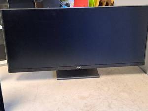 lot 1016 image: AOC 30 Ultrawide LED Backlight LCD PC Monitor