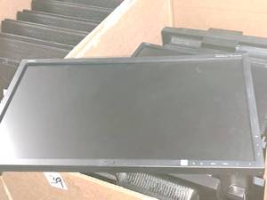 lot 1047 image: Lot of (3) NEC MultiSync EA224WMi 24 LCD PC Monitors