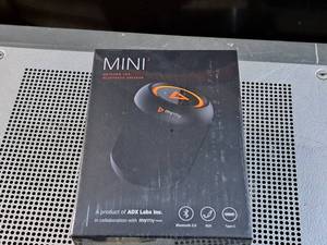lot 1075 image: ADX Labs Mini 2 Outdoor TWS Bluetooth Speaker (in original packaging)