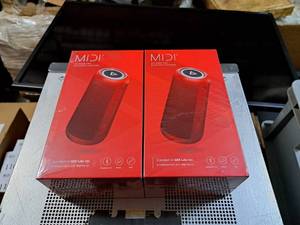 lot 1083 image: Lot of (2) ADX Labs Midi 2 Outdoor TWS Bluetooth Speakers (in original packaging)