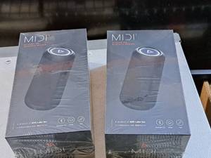 lot 1091 image: Lot of (2) ADX Labs Midi 2 Outdoor TWS Bluetooth Speakers (in original packaging)