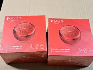 lot 1101 image: Lot of (2) ADX Labs Micro 2 TWS Bluetooth Speakers (in original packaging)