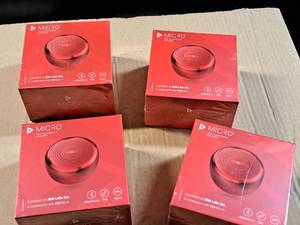 lot 1105 image: Lot of (4) ADX Labs Micro 2 TWS Bluetooth Speakers (in original packaging)