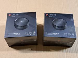 lot 1113 image: Lot of (2) ADX Labs Micro 2 TWS Bluetooth Speakers (in original packaging)