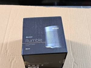 lot 1181 image: Audio Rumble 89mm Bluetooth Speaker (in original packaging)