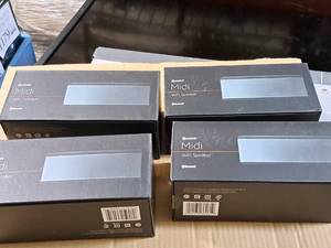 lot 1199 image: Lot of (4) Audio Midi 8 WiFi Speakers (in original packaging)