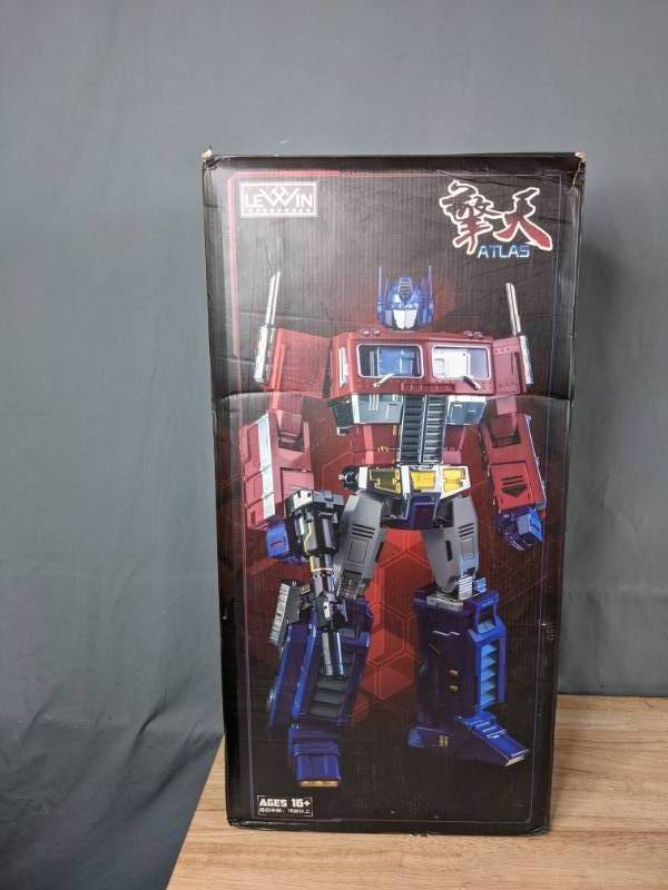 Transformers Optimus Prime Lewin Resources 01 Atlas T WH24 Silver Smart TVs Pallet Racking DeWalt Miter Saw Totes Nike Jordan Transformers Adidas PS 4 WWII Medal Sony Receiver Klipsch Blu Ray Brady NF...