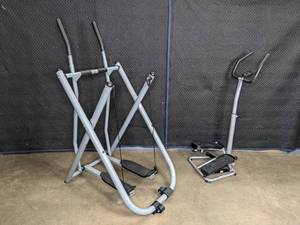 lot 272 image: Fitness Exercise Machine Duo Elliptical Machine and Sunny Step Machine M