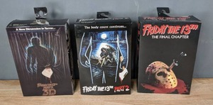 lot 87 image: Neca Friday the 13th Part 2, Part 3, & The Final Chapter Figures T