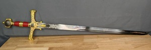 lot 74 image: 47 King Solomon Great Sword T