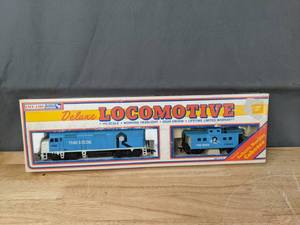 lot 344 image: Blue The Rock Life-Like Deluxe Locomotive Toy  D