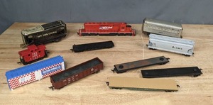 lot 353 image: An Assortment of Various Train Freight Cars  D