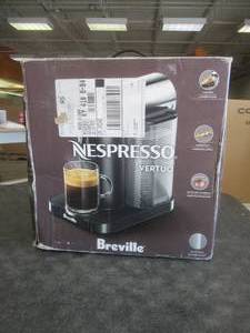 lot 18 image: Nespresso - Vertuo Chrome by Breville (OPEN BOX)