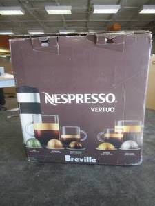lot 19 image: Nespresso - Vertuo Chrome by Breville (OPEN BOX)