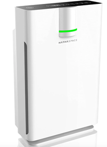 lot 122 image: HATHASPACE Smart Air Purifier 2.0 for Home Large Room with True HEPA Air Filter (OPEN BOX)