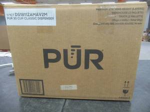 lot 55 image: PUR Large Filtered Water Dispenser, 30 Cup (OPEN BOX)