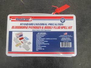 lot 116 image: RapidCare Bloodborne Pathogen & Bodily Fluid Spill Kit