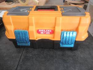 lot 131 image: Delixi 2 Tray Tool Box (NEW)