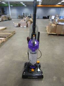 lot 196 image: Eureka PowerSpeed Lightweight Bagless Upright Vacuum Cleaner for Carpet and Hard Floor, Purple (MISSING HOOK FOR CORD, SLIGHTLY USED)