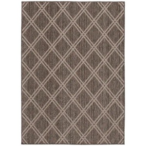 lot 16 image: Hampton Bay PebbleHeather 5 ft. x 7 ft. Traditional Polypropylene IndoorOutdoor Area Rug