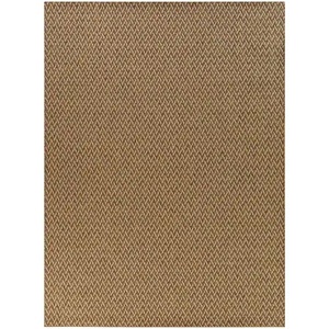 lot 80 image: Hampton Bay Taupe 5 ft. x 7 ft. Solid IndoorOutdoor Area Rug