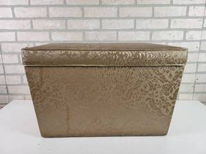 lot 274 image: Vintage Storage Footstool - Approx. 24 x 15 x 15 - NO SHIPPING
