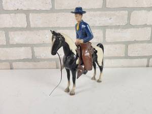 lot 295 image: Original Vintage Hartland Cowboy and Horse Play Set