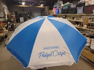 lot 354 image: (3) New Patio Umbrellas