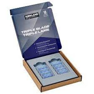 Kirkland Signature Triple Blade Refill Cartridges, 18-count,